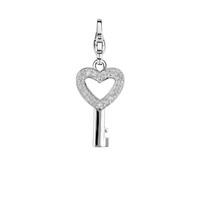 Ti Sento Charm Charming Key to Your Heart