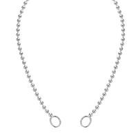 ti sento silver 90cm ball chain