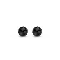 Ti Sento Earrings Stud Silver And Onyx