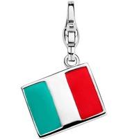 Ti Sento Ladies Silver Italian Flag Charm 8304IT
