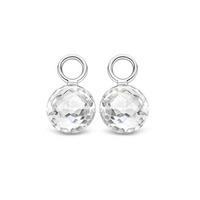 Ti Sento Silver Crystal Earring Charms 9183ZI