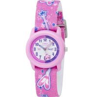 timex childrens pink ballerina strap watch t7b151