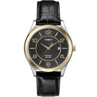 timex mens traditional two tone strap watch t2p450