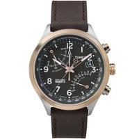 timex intelligent quartz mens brown watch tw2p73400