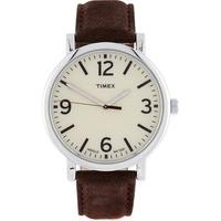 Timex Originals Unisex Brown Leather watch T2P526