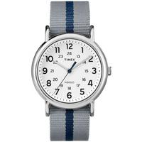 Timex Mens Weekender Stripe Grey Watch TW2P72300