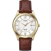 timex mens traditional strap watch t2p449