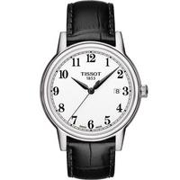 tissot mens black strap watch t0854101601200