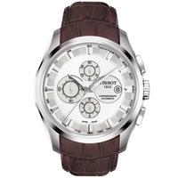 tissot mens couturier automatic watch t0356271603100