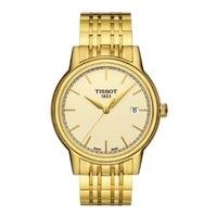 Tissot Mens Gold Plated Bracelet Watch T085.410.33.021.00