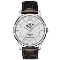 Tissot Tradition Powermatic 80 Brown Strap Watch T063.907.16.038.00