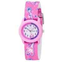 timex childrens pink ballerina strap watch t7b151