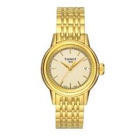 Tissot Ladies Carson Gold Plated Bracelet Watch T085.210.33.021.00