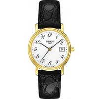 Tissot Ladies Gold Plated Strap White Dial Watch T52.5.121.12