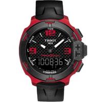 Tissot Mens T-Race Touch Aluminium Rubber Strap Watch T081.420.97.207.00