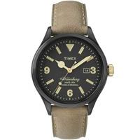 timex waterbury mens tan strap watch tw2p74900