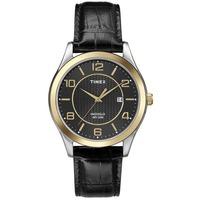 Timex Mens Traditional Two Tone Strap Watch T2P450