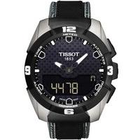 tissot mens t touch solar chronograph strap watch t0914204605101