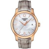 Tissot Ladies Tradition Mother Of Pearl Strap Watch T063.210.37.117.00