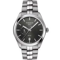 Tissot Mens Black PR100 Dual Time Watch T101.452.11.061.00