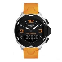 Tissot Unisex T-Race Orange Strap Watch T081.420.17.057.02