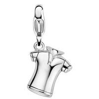 Ti Sento Ladies Silver Polo-Shirt Charm 8299DE