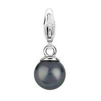 Ti Sento Ladies Silver Grey Ball Charm 8055PG