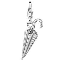 ti sento ladies silver umbrella charm 8189si