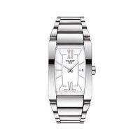 Tissot Ladies Generosi-T Stainless Steel 24mm White Dial Watch