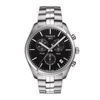 Tissot Gents PR100 Chronograph Black Dial Watch