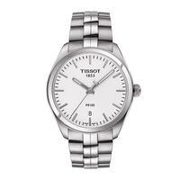 tissot gents pr100 quartz stainless steel watch