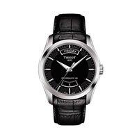 Tissot Gents Couturier Powermatic 80 Black Leather Strap Watch
