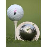 Tin Cup alingment stencil - Pink Flamingo