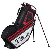 Titleist 2017 Players Stand Bag 14 Blk/Wte/Red