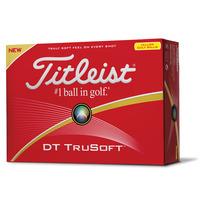 titleist 2016 dt truesoft golf balls yellow dozen