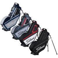 titleist players 5 stand bag black white red