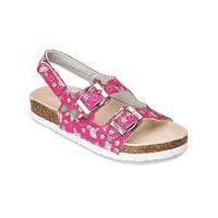 TKD Girls Flower Footbed Sandals