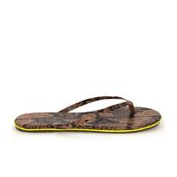 TKEES-Flip flops - Leather Flipflops Lipliners - Brown