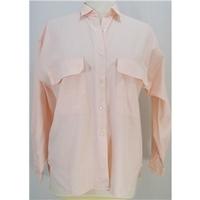 T.Lipson, pink long-sleeved blouse, size 10