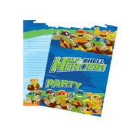 TMNT Half Shell Hero Party Invitations