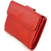 tmc naturalleather 2391 mens purse wallet in red