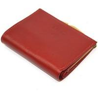 tmc naturalleather 6280 mens purse wallet in red