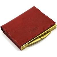 tmc naturalleather 6281 mens purse wallet in red