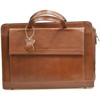 tmc naturalleather 2598 mens briefcase in brown