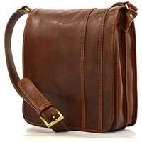 Tmc Naturalleather 5746 women\'s Messenger bag in Brown