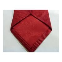 TM Lewin Silk Tie Red