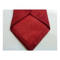 tm lewin silk tie red