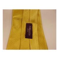 TM Lewin Silk Tie Golden Yellow