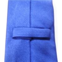 tm lewin silk blue tie