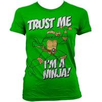 tmnt trust me im a ninja womens t shirt teenage mutant ninja turtles